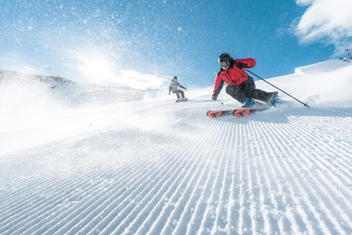 Skifahren im Skigebiet Zermatt