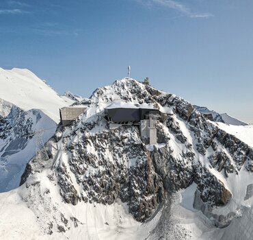 Bergstation Klein Matterhorn aussen | © Copyright © 2022 Zermatt Bergbahnen AG