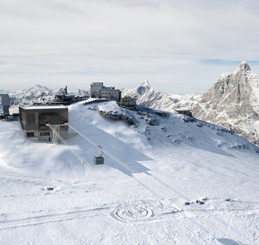 Matterhorn Glacier Ride ll Talstation | © Copyright © 2022 Zermatt Bergbahnen AG