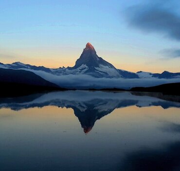Sonnenaufgang am Stellisee | © Zermatt Bergbahnen AG